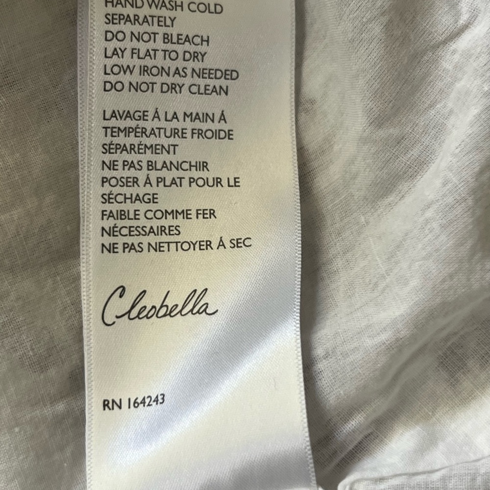 Cleobella Blakely Boho Cotton Midi Dress Size Small - Picture 10 of 12